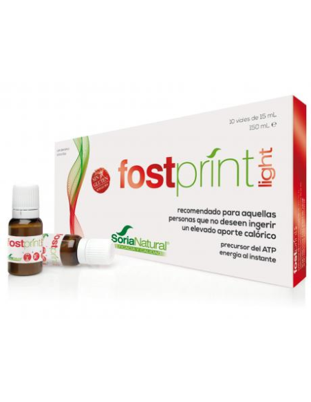 Fost Print Light 10 frascos Soria Natural Vitalidade e bem-estar