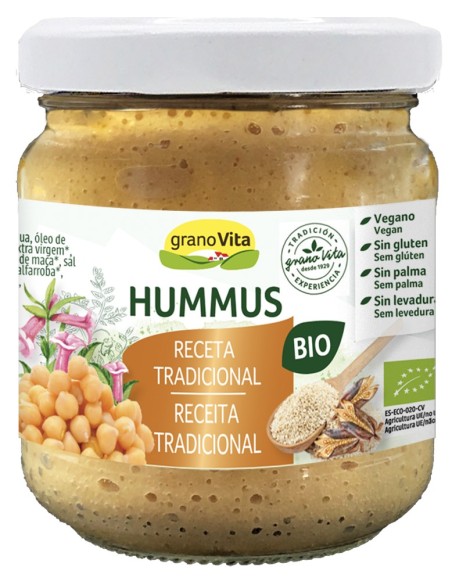Hummus Tradicional Bio Granovita 175g – Sabor Natural