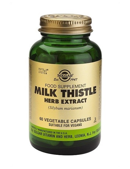 Cardo María  60 cápsulas vegetales Solgar