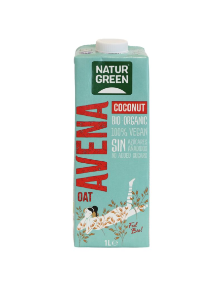Bebida de Avena Coco 1 Litro de Naturgreen