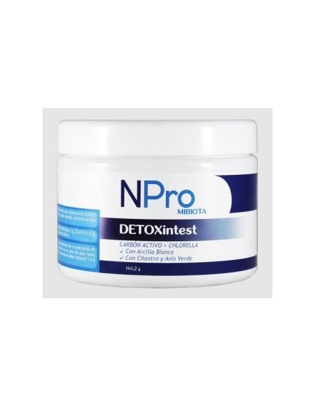 Npro Detoxintest 140Gr - Limpieza Intestinal Natural Efectiva