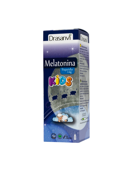 Melatonina Líquida Kids 50ml 1mg Drasanvi para Sueño Infantil