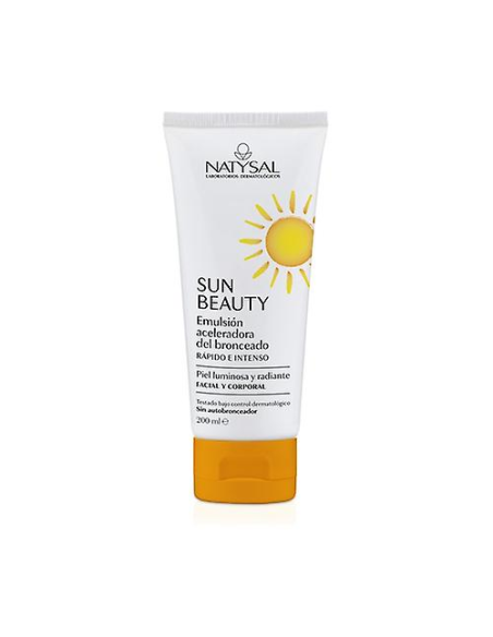 Crema Sun Beauty 200 ml Natysal  Protección y Cuidado Solar