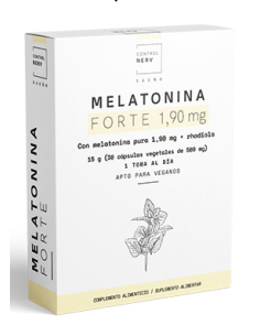 Melatonina Forte 1,90 Mg  30 Capsulas Vegetales de Herbora