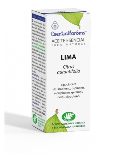 Aceite Esencial Lima 10 ml | Esential Aroms Natural y Puro