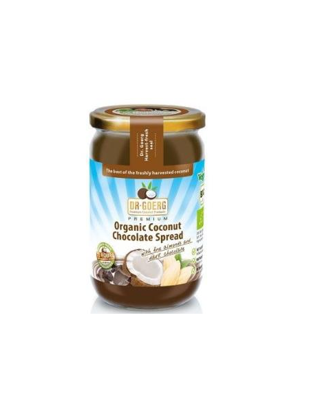 Crema de Coco y Chocolate Dr. Goerg 200 g – Sabor Natural