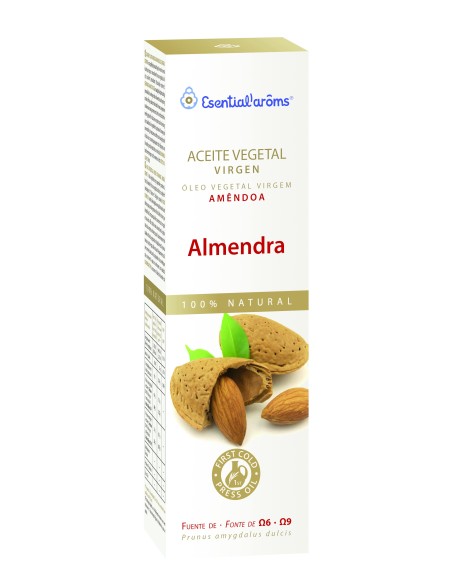 Aceite Vegetal Almendra Dulce 1L Esential Aroms Puro y Natural