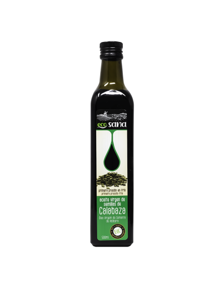 Aceite Semilla Calabaza Bio 500Ml Ecosana