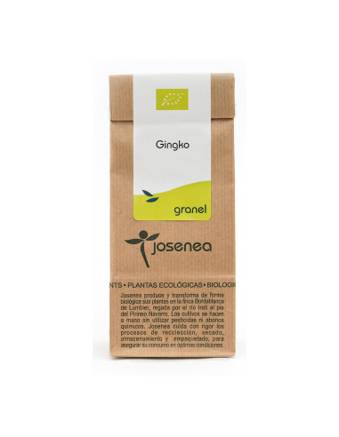 Ginkgo Bio 25 Gr. Bolsa Kraft Granel 25 Gr. de Josenea