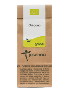 Orégano Bio 25 Gr. Bolsa Kraft Granel 25 Gr. de Josenea