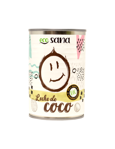 Leche Coco Bio 400Ml Ecosana
