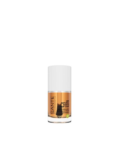 Base Y Esmalte De Uñas 2 En1 Natural 10 Mililitros Sante Naturkosmetik