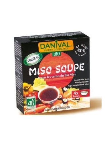 Sopa de Miso Bio Danival 4x10g – Natural y Saludable