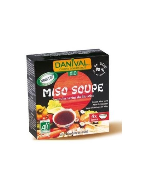 Sopa de Miso Bio Danival 4x10g – Natural y Saludable
