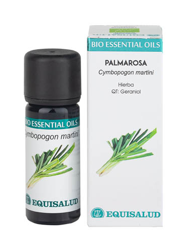 Aceite Esencial Bio Palmarosa 10 ml - Qt: Geraniol Equisalud