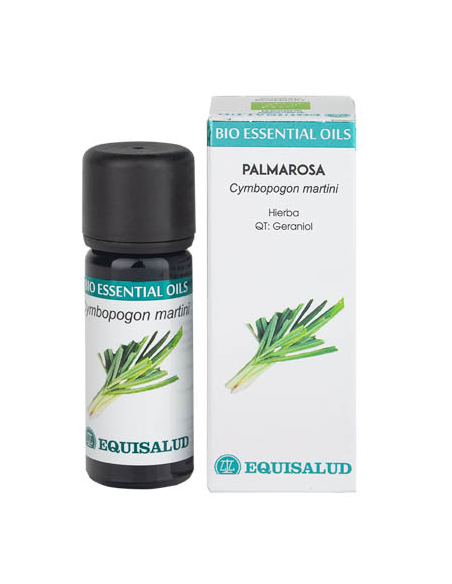 Aceite Esencial Bio Palmarosa 10 ml - Qt: Geraniol Equisalud