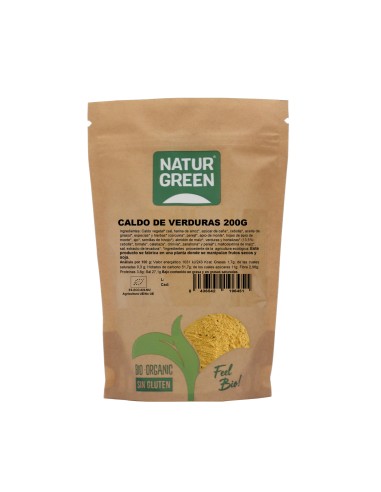 Caldo de Verduras Naturgreen Doypack, Natural y Saludable