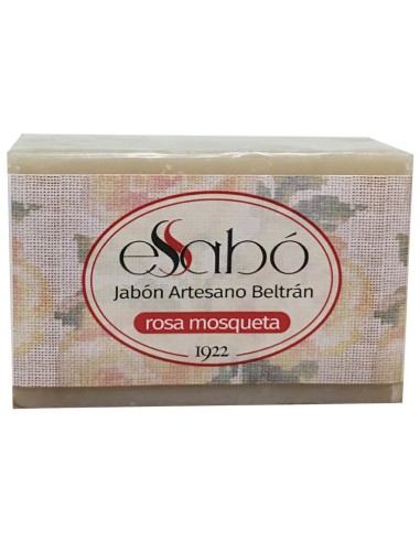 Jabón Natural Rosa Mosqueta 100g Essabo Artesan Estuche