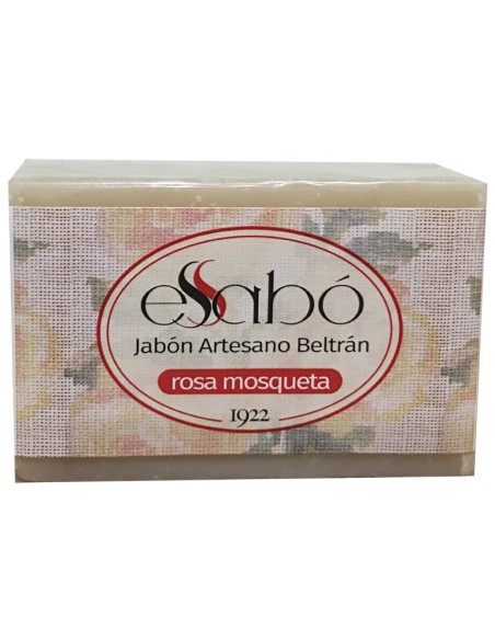 Jabón Natural Rosa Mosqueta 100g Essabo Artesan Estuche