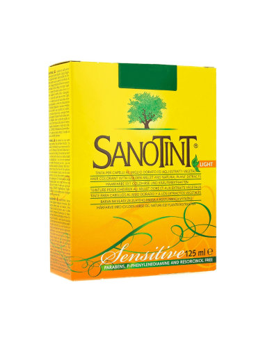 SANOTINT® Sensitive 87 Rubio Dorado Intenso – Color Natural
