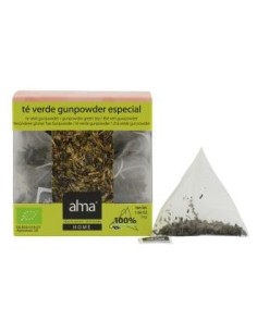 Te Verde Gunpower Infusion 15Piramide. Eco Vegan Alma Home