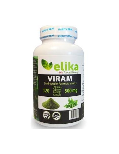 Viram Ext. Andrographis Paniculata 120 cápsulas Elikafoods