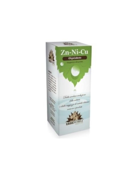 Oligoceleste Zn/Ni/Cu 50ml Erbenobili - Oligoelementos Salud