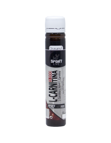 L-Carnitina Vial 25ml Sport Live Drasanvi  Energía y Rendimiento