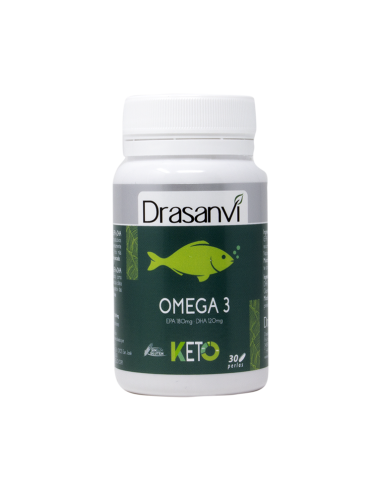 Omega 3 Bote 30 Perlas Keto Drasanvi