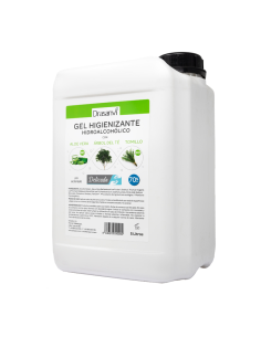 Gel Hidroalcoholico Manos Con Tomillo 5L Garrafa Drasanvi