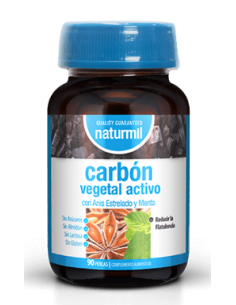 Carbón Activado Perlas 90 Capsulas De Dietmed