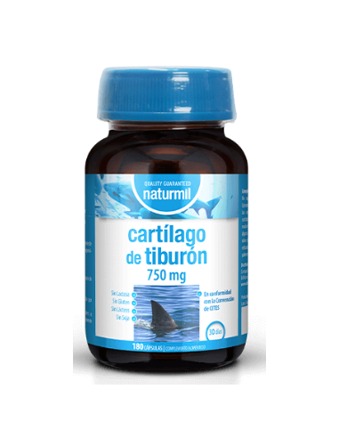 Cartílago de Tiburón 750 mg - 180 Cápsulas Dietmed Salud