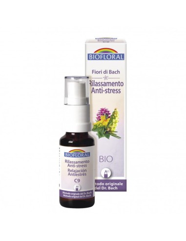 Flores de Bach Complejo 09 Spray Relajación Antiestrés B