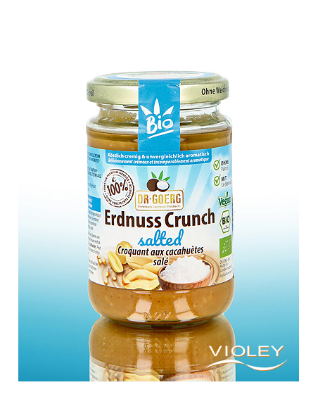 Crema de Cacahuete Salado Dr. Goerg 200 g  Sabor Natural