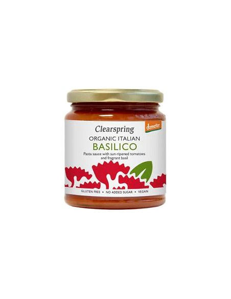 Salsa Basilico Demeter Bio 300 g de Clearspring
