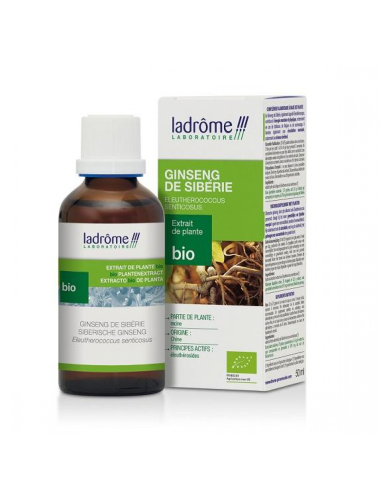 Extracto Ginseng Bio 50ml - Energía Natural Ladrôme