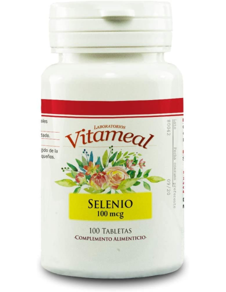 Selenio 100mcg Vitameal  60 Cápsulas para tu Bienestar