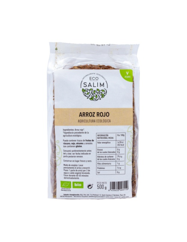 Arroz Rojo Ecosalim 500 g – Calidad y Sabor Natural