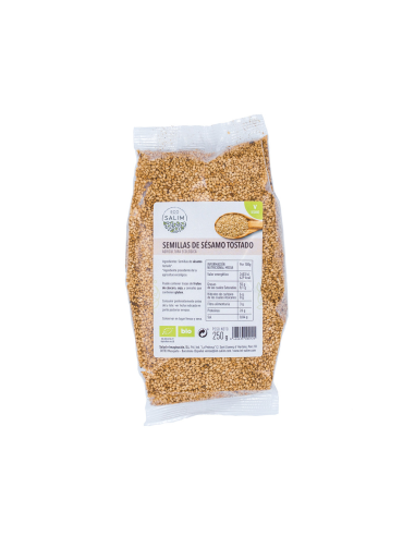Sésamo Tostado Bio Vegan 250g | Eco Salim Natural y Saludable
