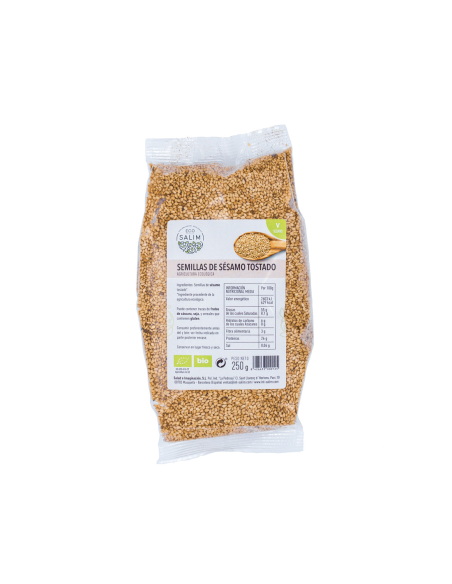 Sésamo Tostado Bio Vegan 250g | Eco Salim Natural y Saludable