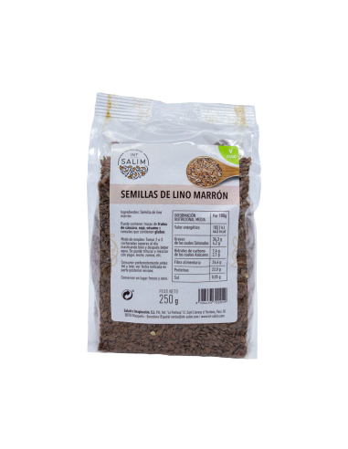 Semilla de Lino Marrón Intsalim 250g – Salud Natural