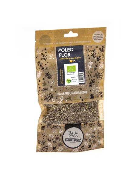 Poleo menta (flor) bio bolsa 40 g Andunatura