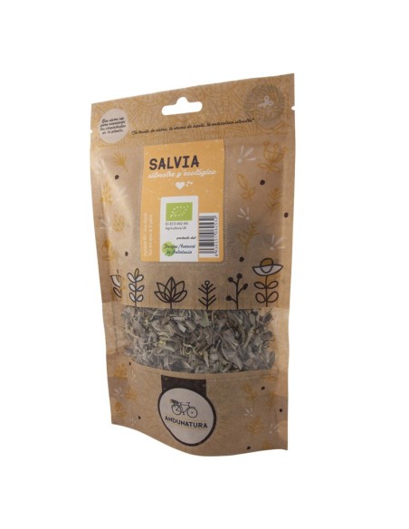 Salvia Silvestre Bio 35g Bolsa Kraft | Andunatura Natural