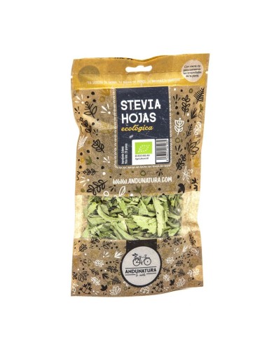Stevia Hoja Bio 20g Andunatura - Endulza Naturalmente