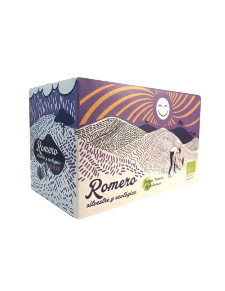Romero silvestre bio 20 filtros Andunatura