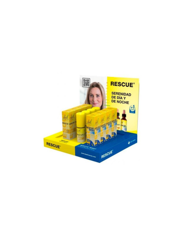 Expositor Rescue Remedy Bach 12 Unidades Sobremesa Natural