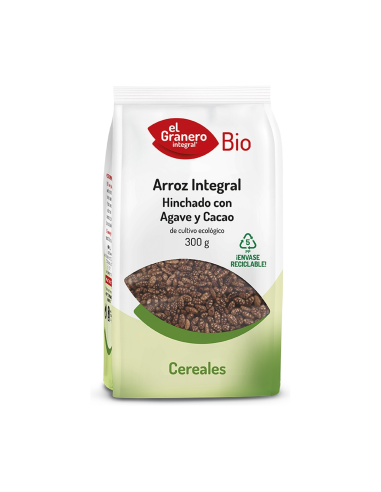 Arroz Integral Hinchado con Agave y Coco Bio 300g El Granero
