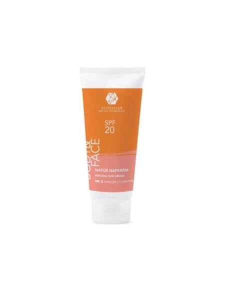 Schussler Natur Crema Proteccion Solar Spf20 100 Ml Schussler Natur Cosmedics