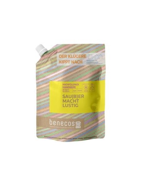 Jabon De Manos Jengibre Y Limon Recarga 1Lt Bio Benecos
