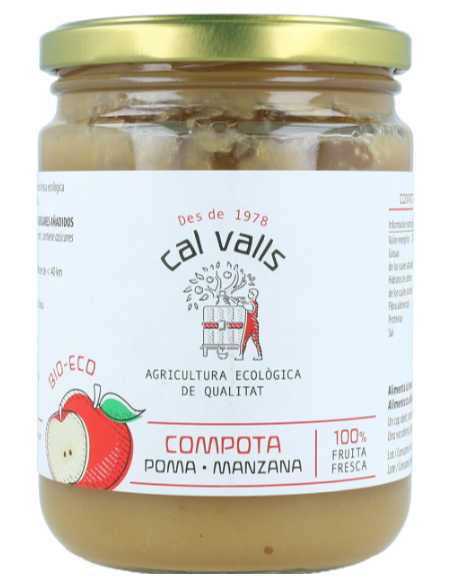 Compota De Manzana 400 gramos Eco de Cal Valls